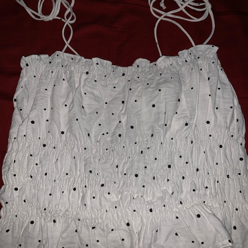Polka dot top
